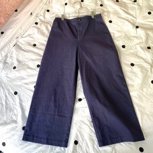 *SOLD* Wide leg cropped chino pant